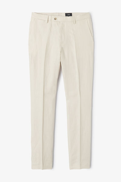 Pantalon de costume confort en lin