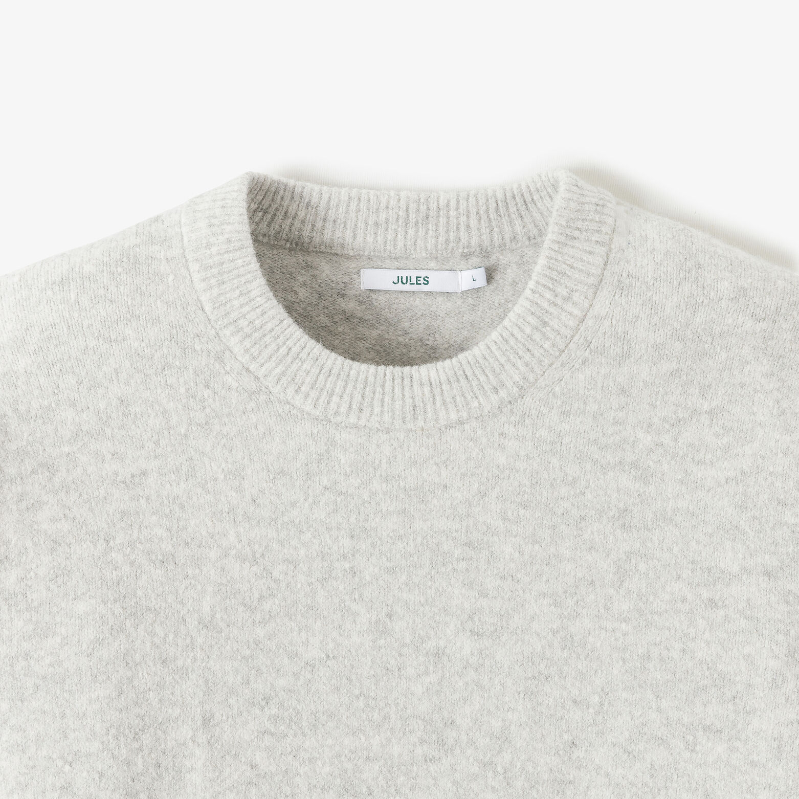 Pull col rond mousseux