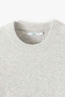 Pull col rond mousseux