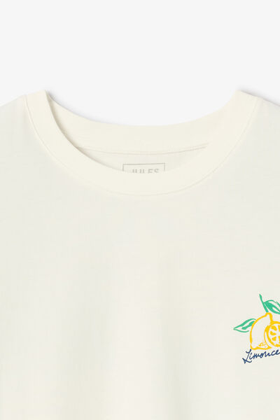 Tee shirt imprim&eacute; devant dos cocktail