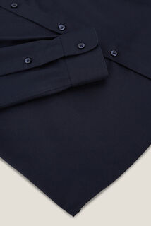 Chemise sans repassage slim en coton