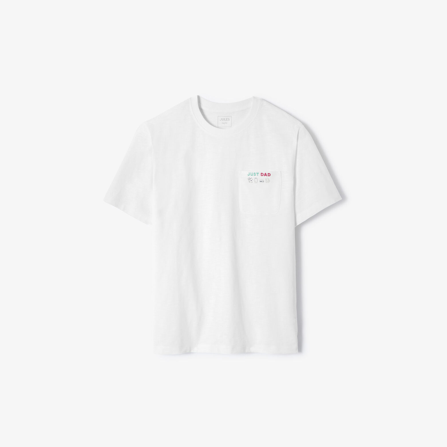 Tee shirt f&ecirc;te des p&egrave;res poche imprim&eacute;e