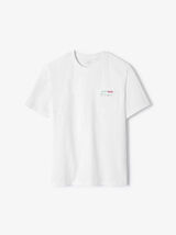 Tee shirt f&ecirc;te des p&egrave;res poche imprim&eacute;e