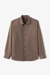 Chemise sans repassage en coton regular