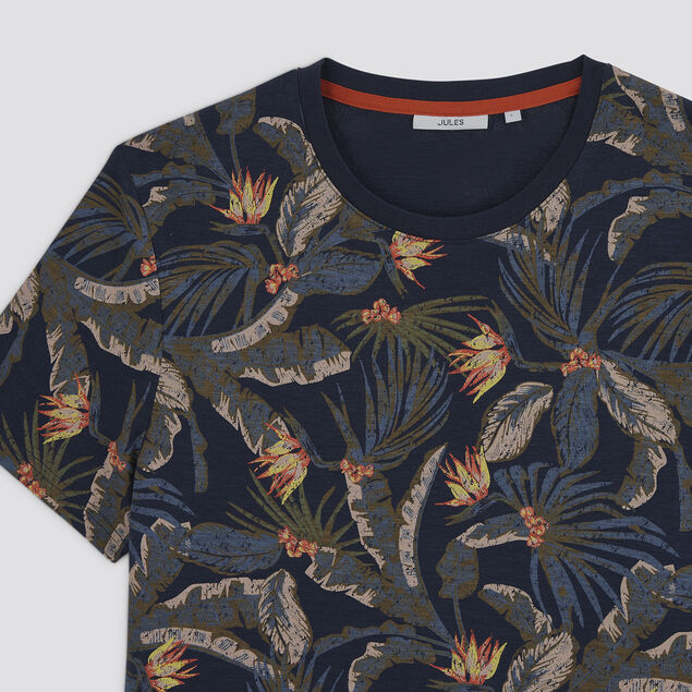 Tee-shirt imprimé tropical