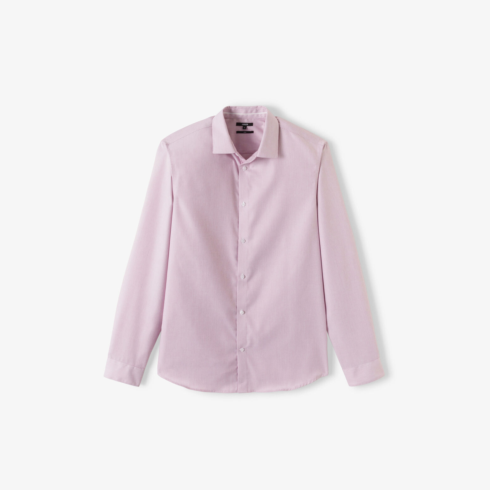 Strijkvrij slim fit gestreept hemd