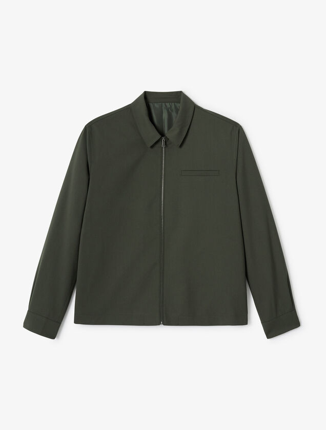 Jasje hemdskraag met rits