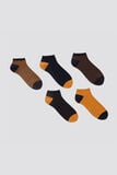 Set van 5 paar sokken met micromotieven