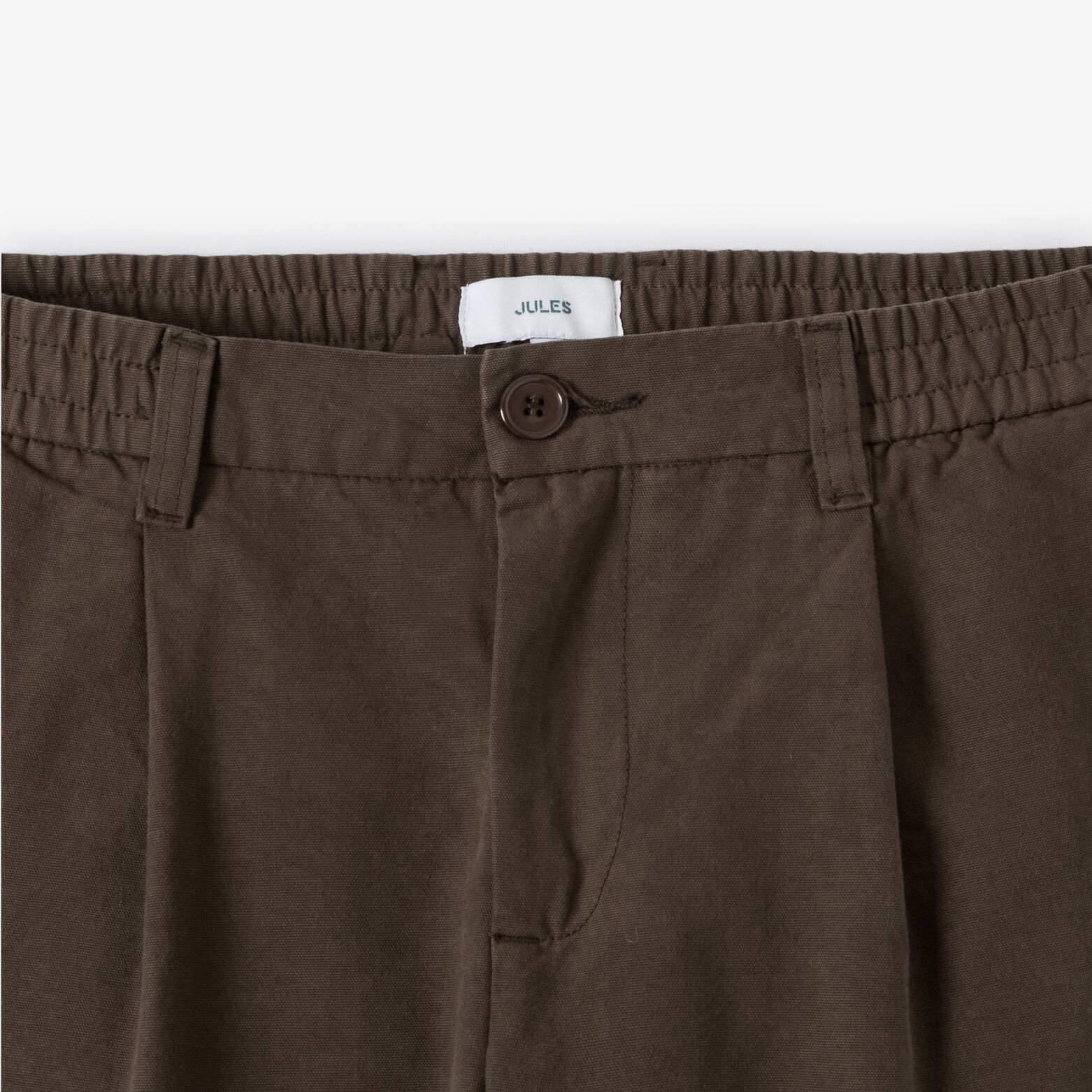 Pantalon tapered taille &eacute;lastiqu&eacute;e