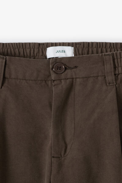 Pantalon tapered taille &eacute;lastiqu&eacute;e