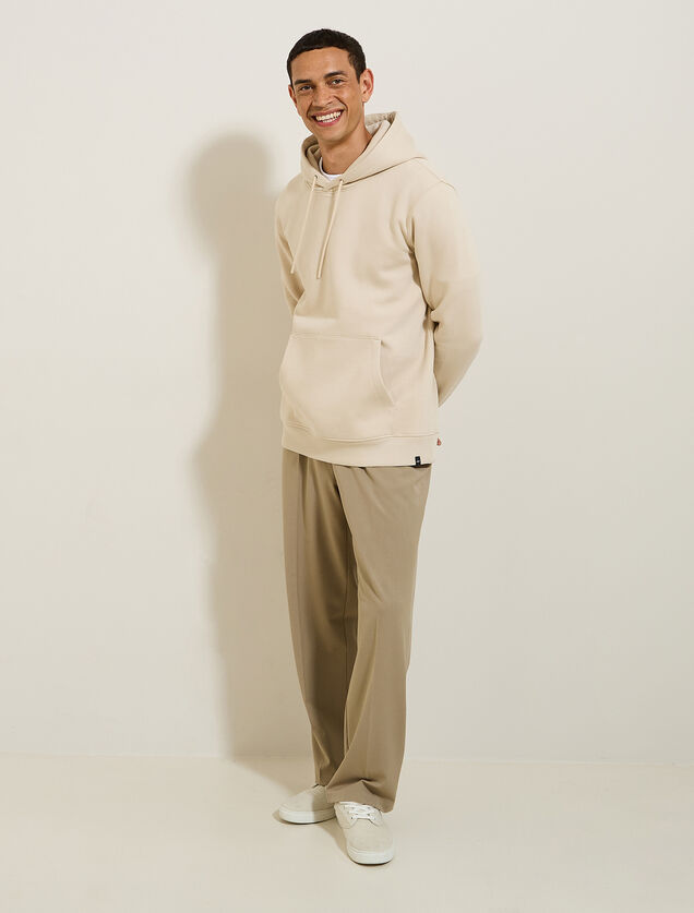 Sweat &agrave; capuche uni