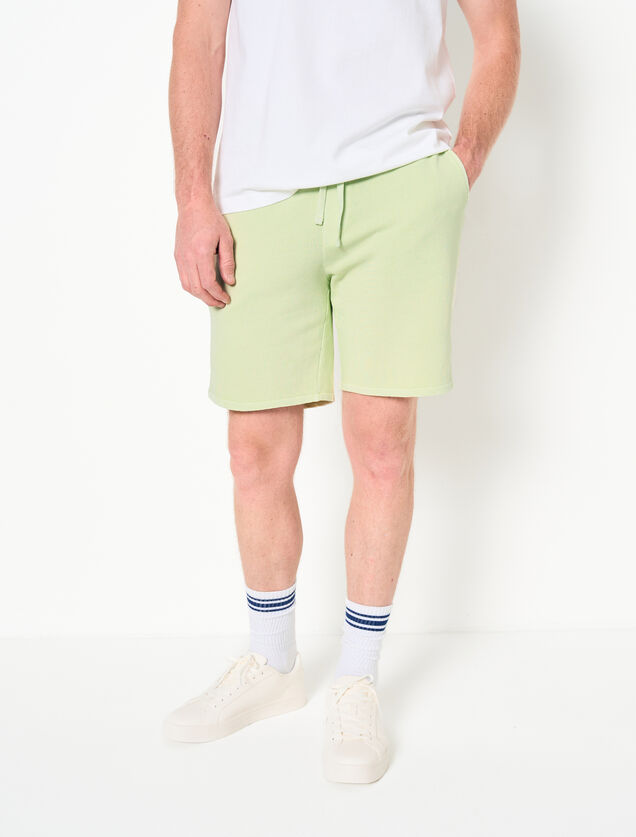 Short en molleton uni