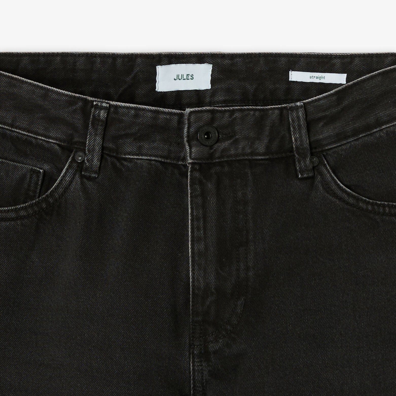 Jean straight 4 longueurs 100% coton