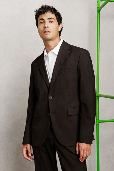 Veste de costume confort unie
