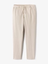 Pantalon chino tapered en maille