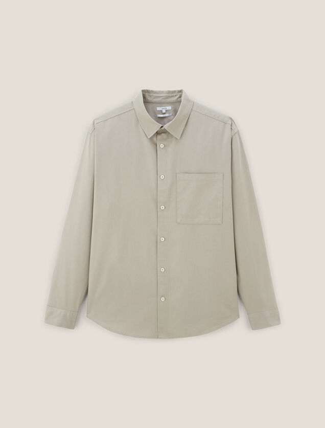 Chemise en coton twill