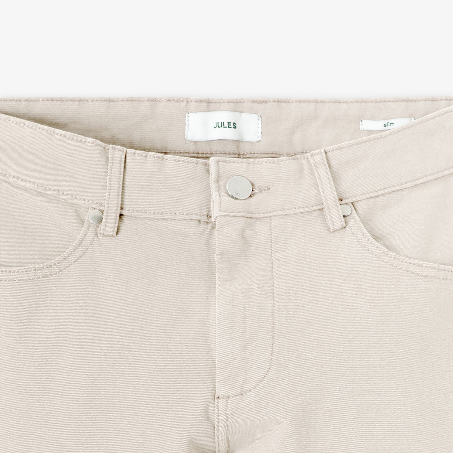 Pantalon 5 poches slim mati&egrave;re bi-stretch