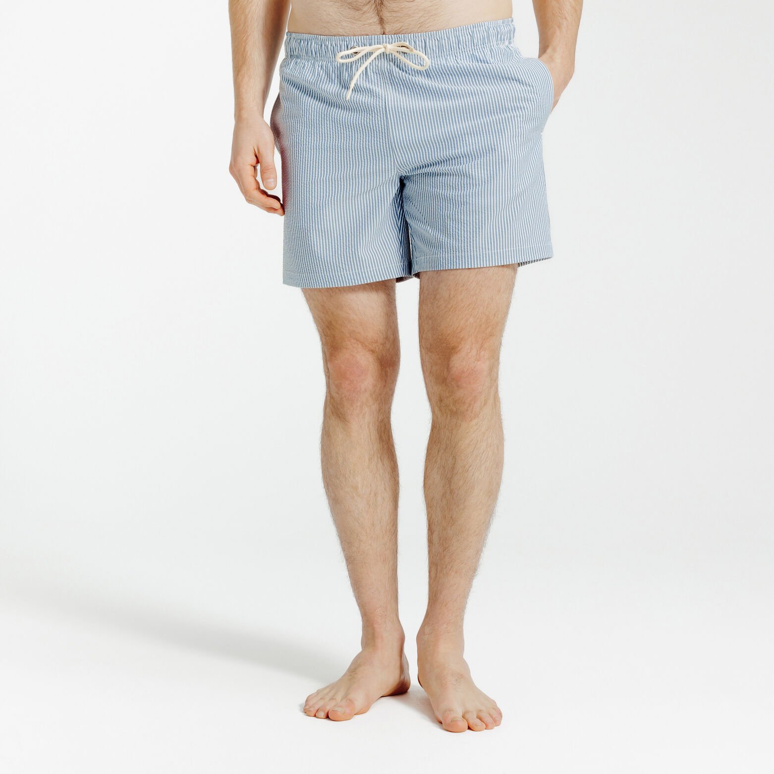 Maillot de bain seersucker ray&eacute;