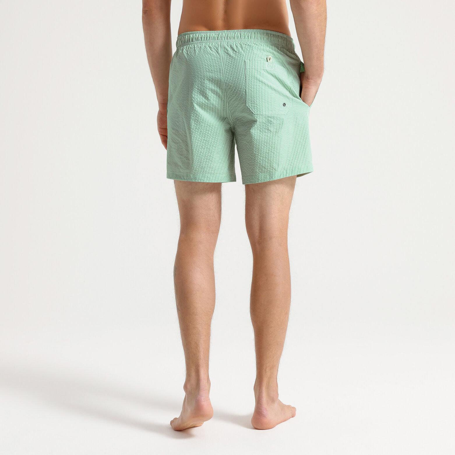 Maillot de bain seersucker ray&eacute;