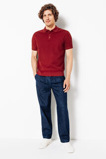 Polo en maille micro piqu&eacute;