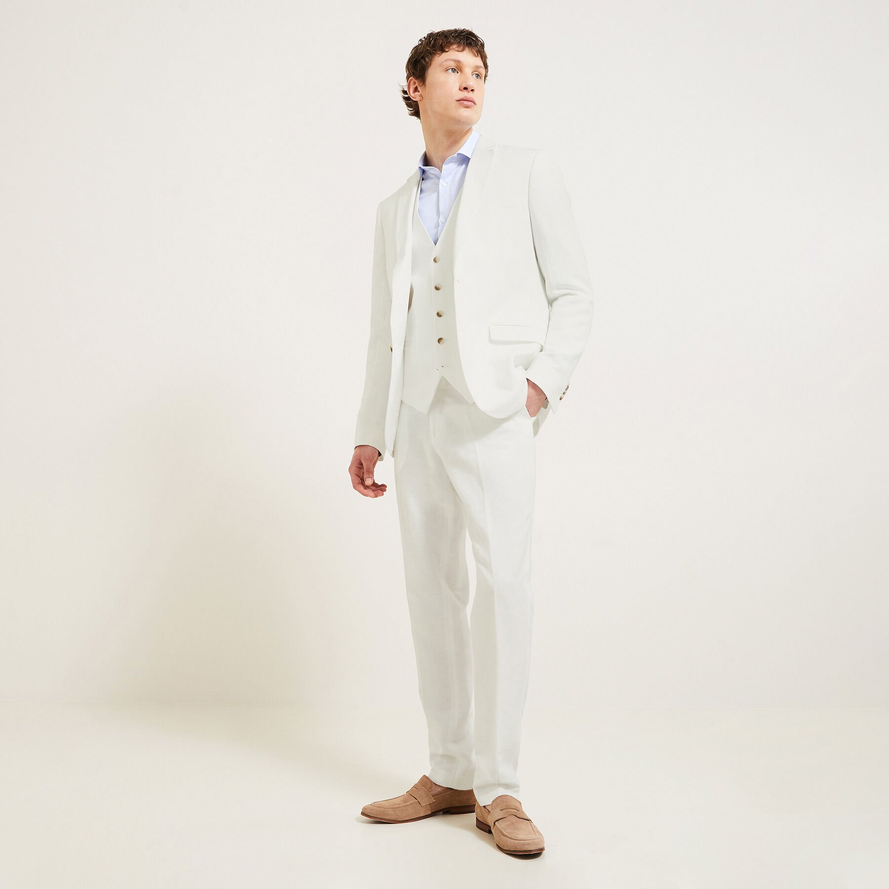 Costume lin homme jules deals