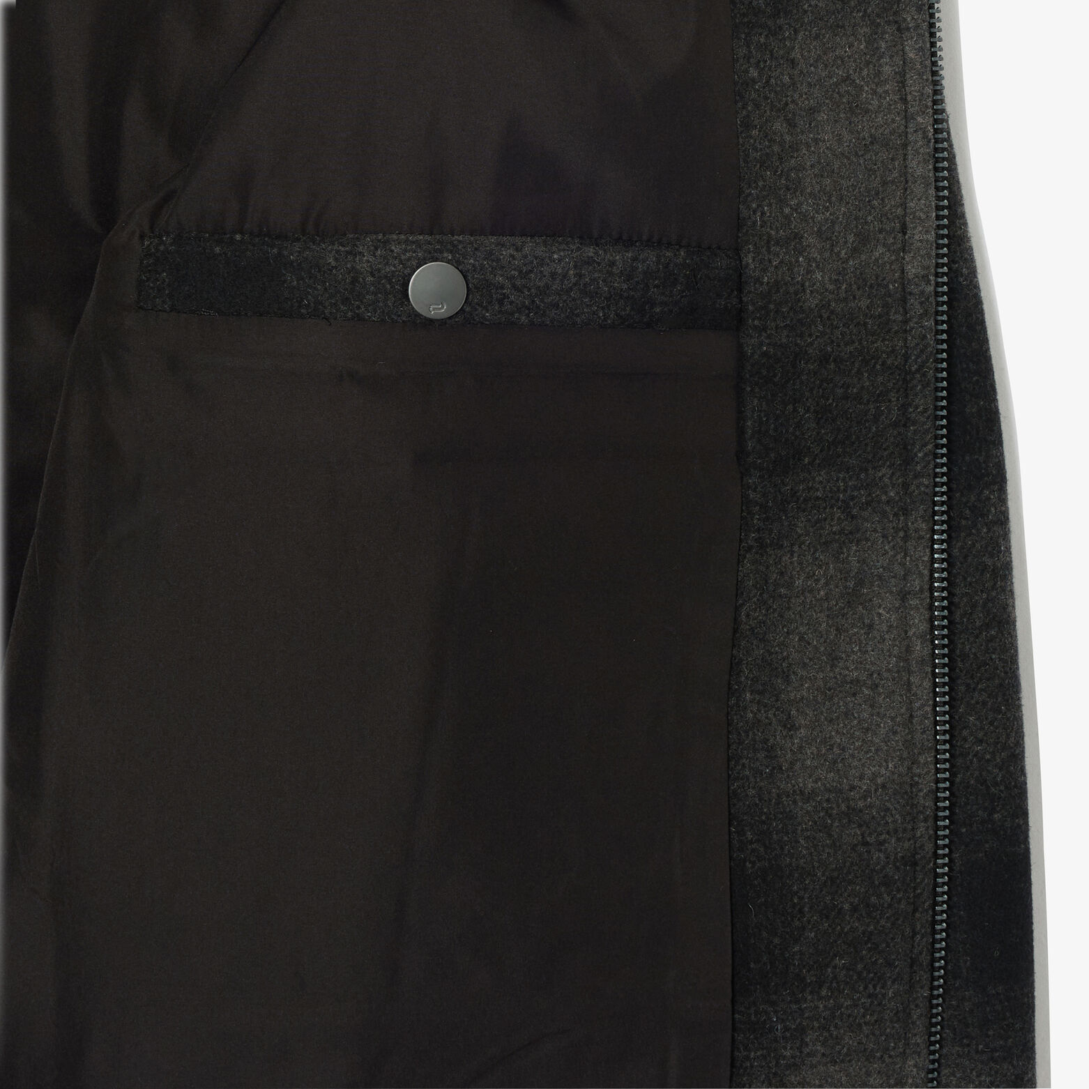 Blouson col chemise zippé