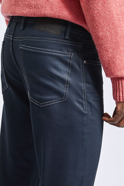 Regular jeans, gecoat