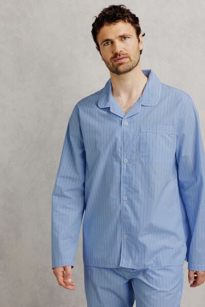 Gestreept pyjamaset
