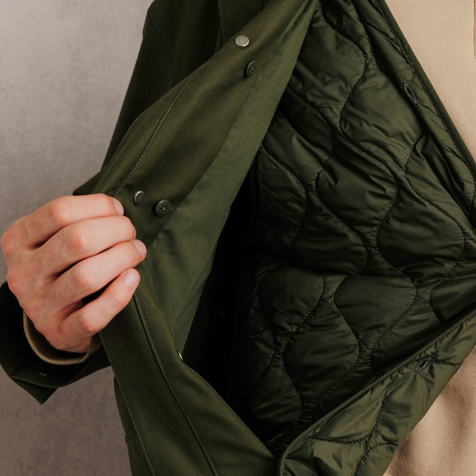 Parka &agrave; capuche amovible mati&egrave;re waterproof
