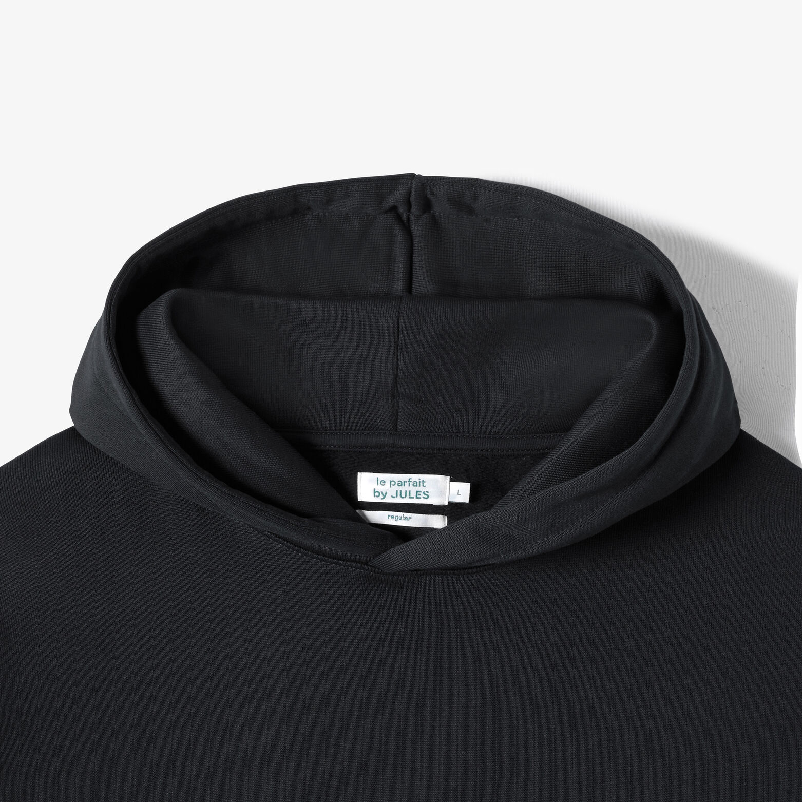 Sweat &agrave; capuche uni "le parfait by JULES"