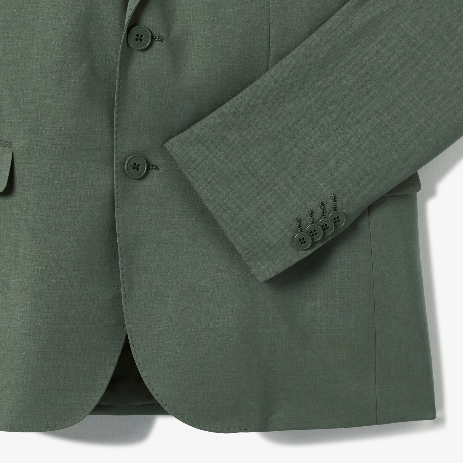 Slim fit kostuumvest in bi-stretchstof