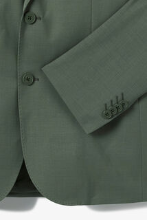 Slim fit kostuumvest in bi-stretchstof