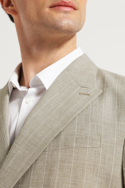 Veste de costume crois&eacute;e confort