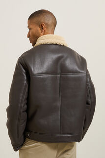 Blouson bombardier en sherpa