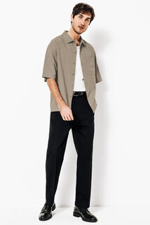 Chemisette en coton TENCEL&iquest;Lyocell unie boxy