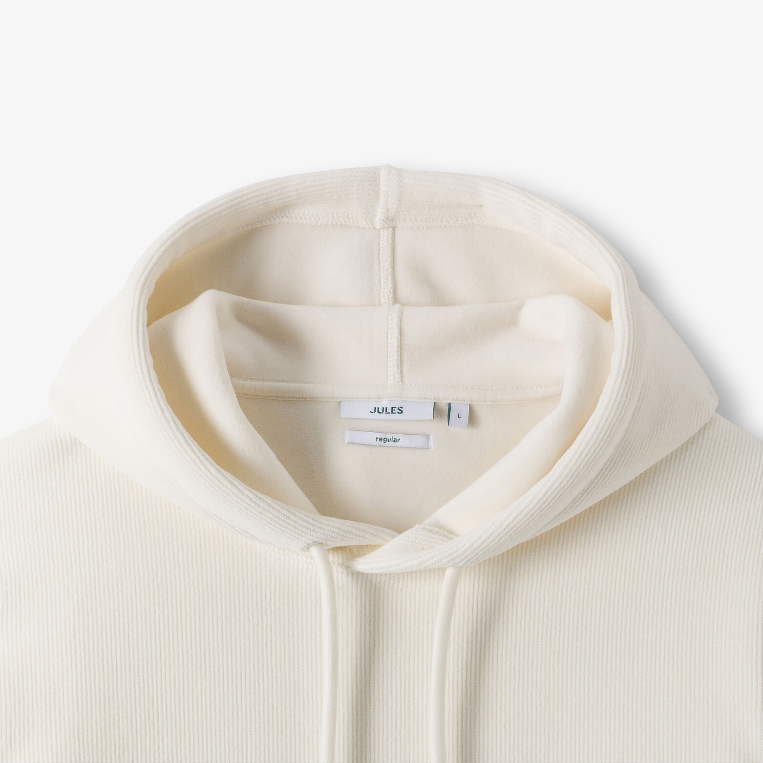 Sweat à capuche velours