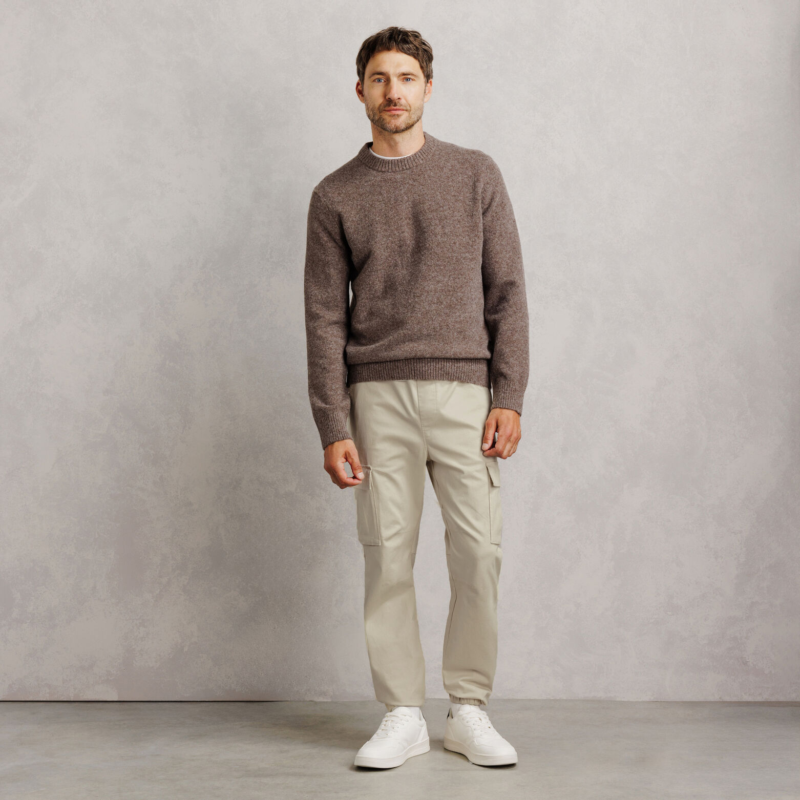 Pantalon cargo uni