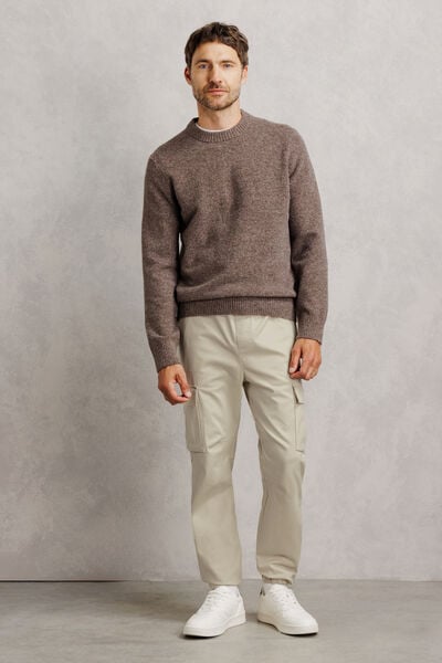 Pantalon cargo uni