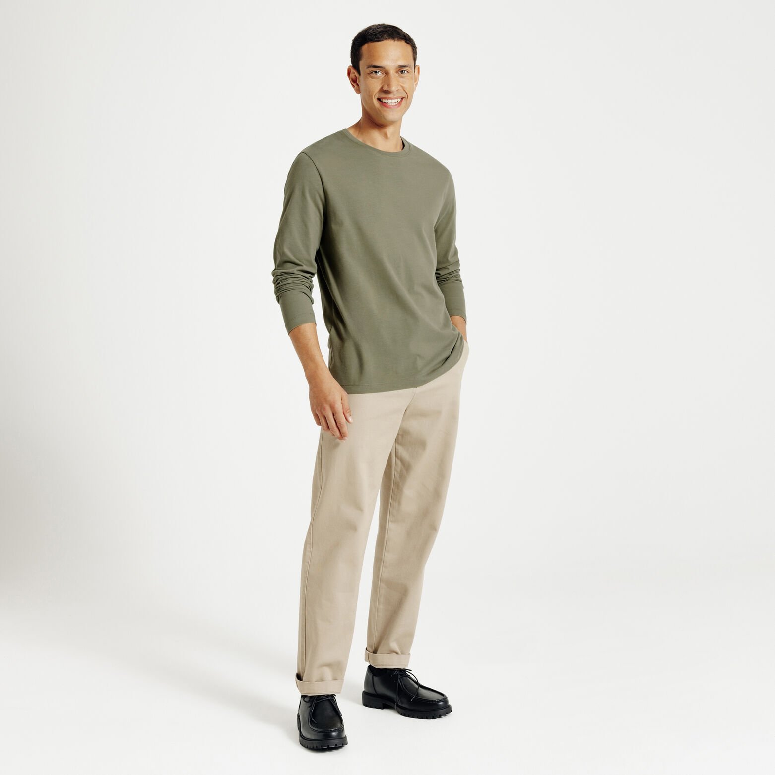 Tee shirt manches longues matière douce