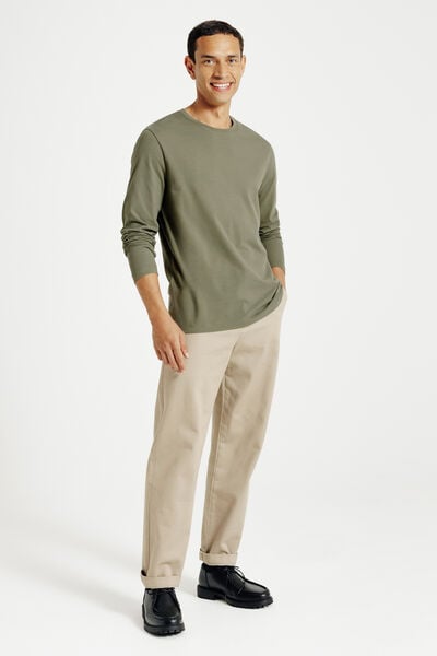 Tee shirt manches longues matière douce