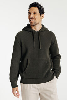 Pull &agrave; capuche chenille