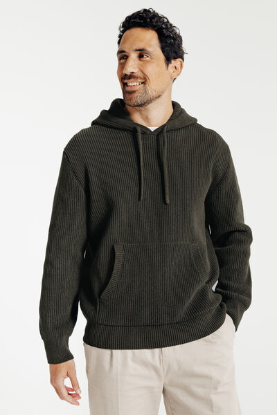 Pull à capuche chenille