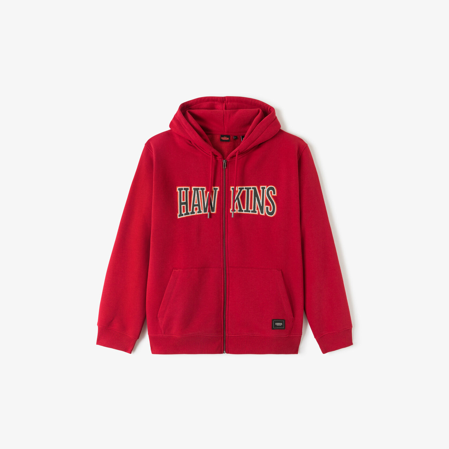 Sweat à capuche zippé licence Stranger Things