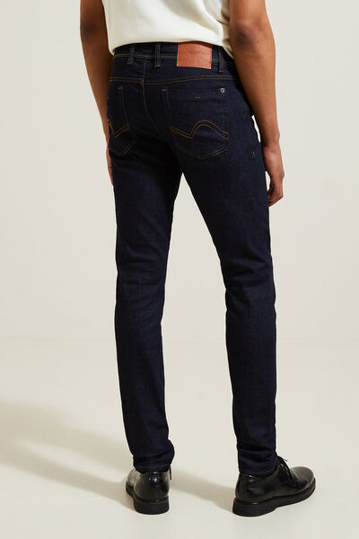 Skinny jeans met gerecycled katoen