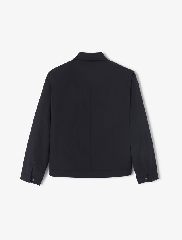 Blouson col chemise rembourr&eacute;