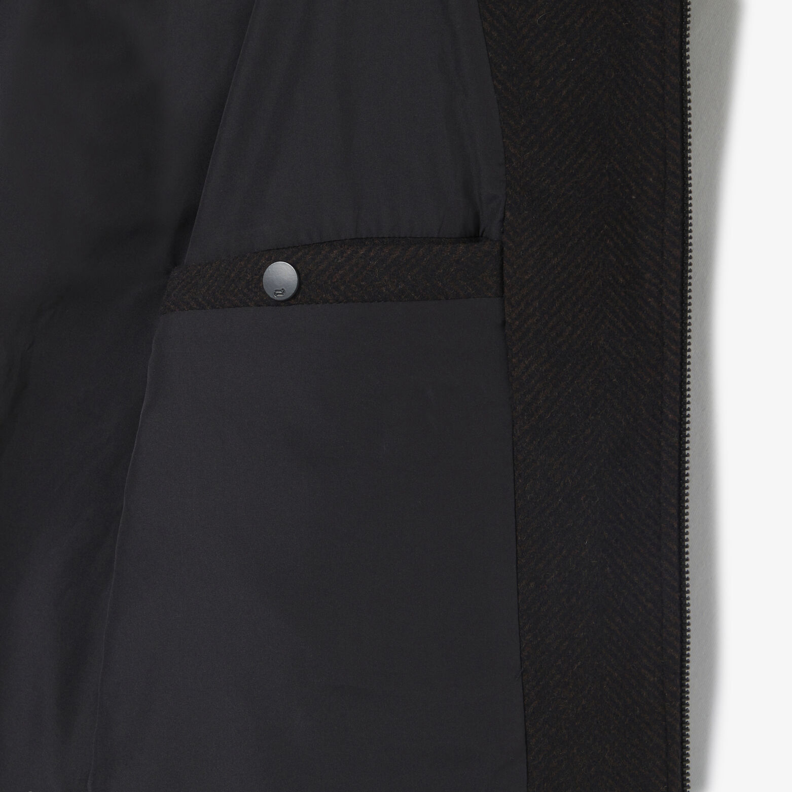 Blouson col chemise zippé