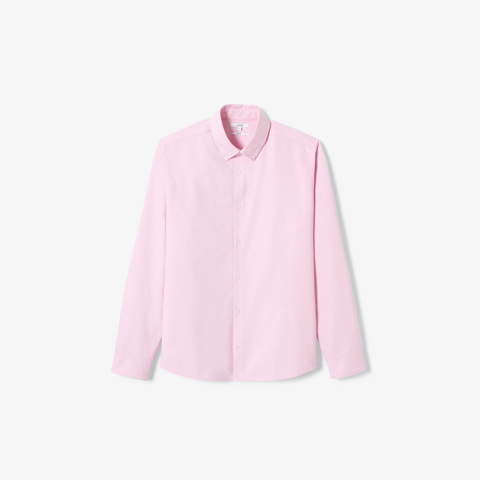 Chemise en coton regular unie