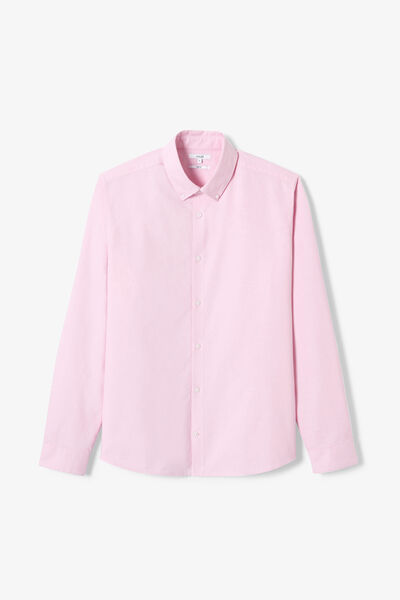 Chemise en coton regular unie