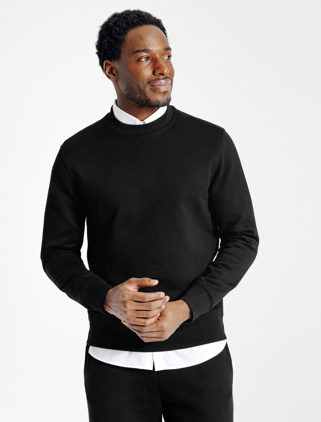 "le parfait by JULES" effen sweater ronde hals