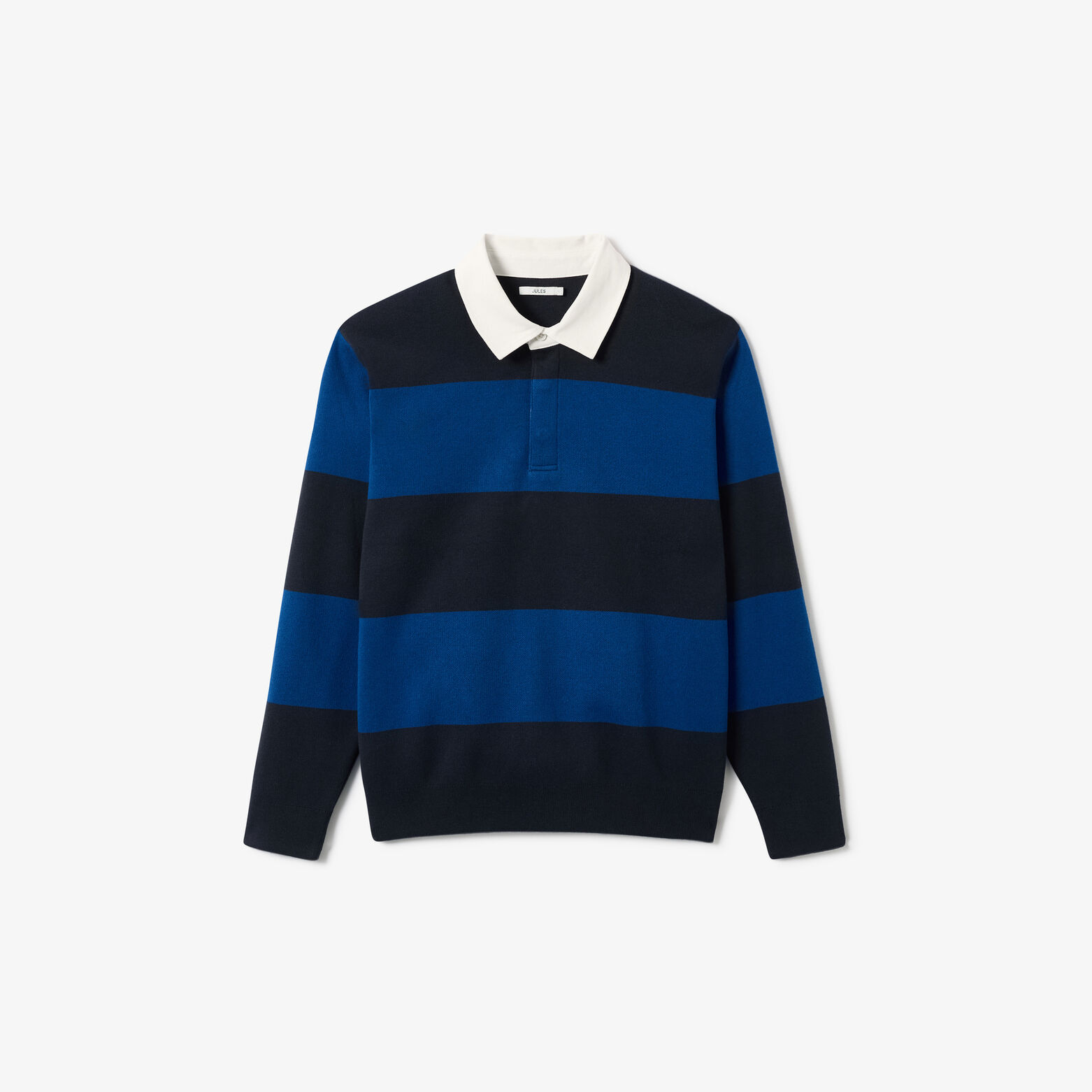 Pull col polo ray&eacute; rugby
